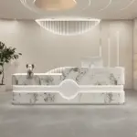 Simple Modern Creative Reception Desk