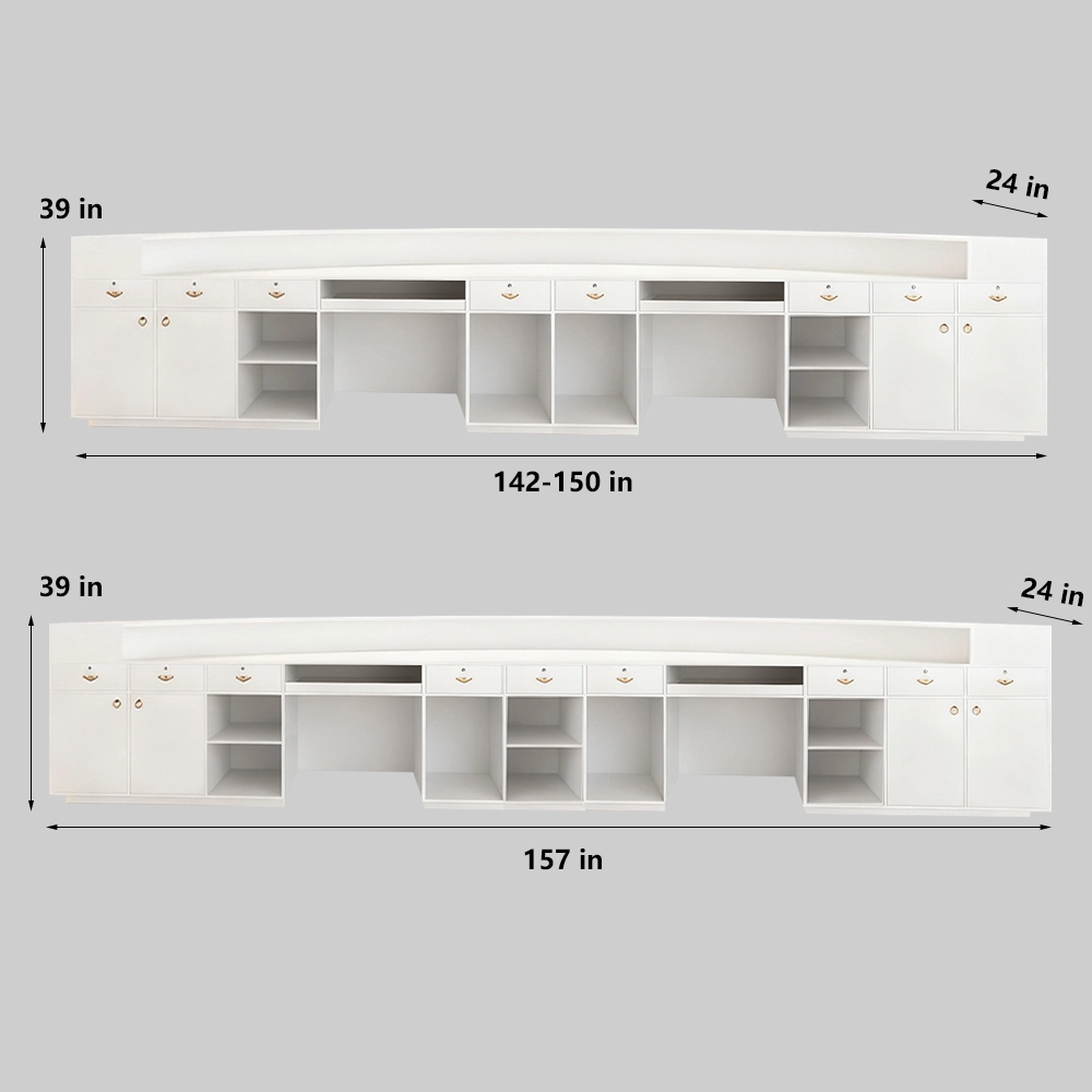 Simple Modern Round Bar Cashier Table - Maoters