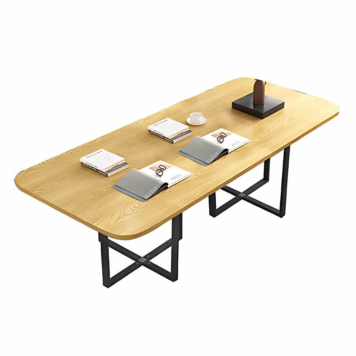 Contemporary Nordic-Style Conference Table Training Table - Maoters