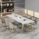 Nordic Minimalist Conference Table