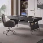 Light Luxury Minimalist Computer Desk - Maoters