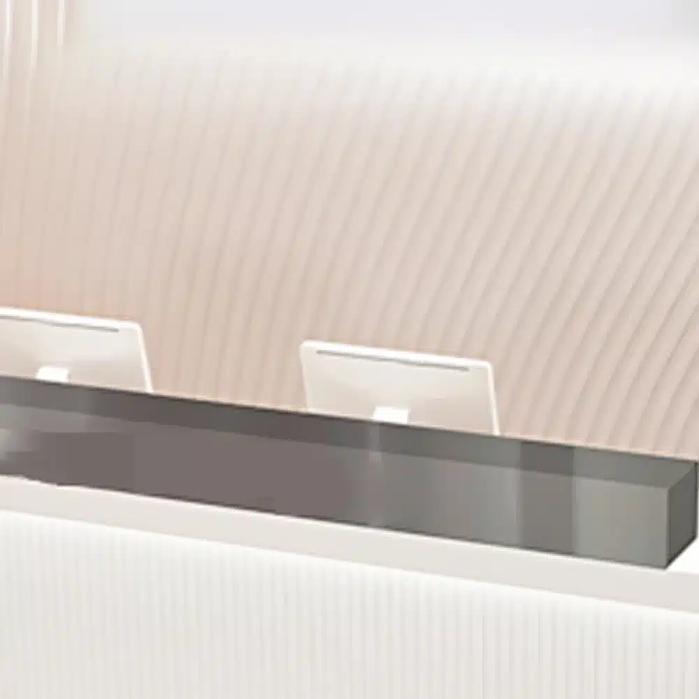 Modern Minimalist Company Hotel Front Desk