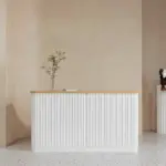 Simple Modern Store Small Lacquered Reception Desk