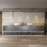 Stainless Steel Cash Register Desk - Maoters