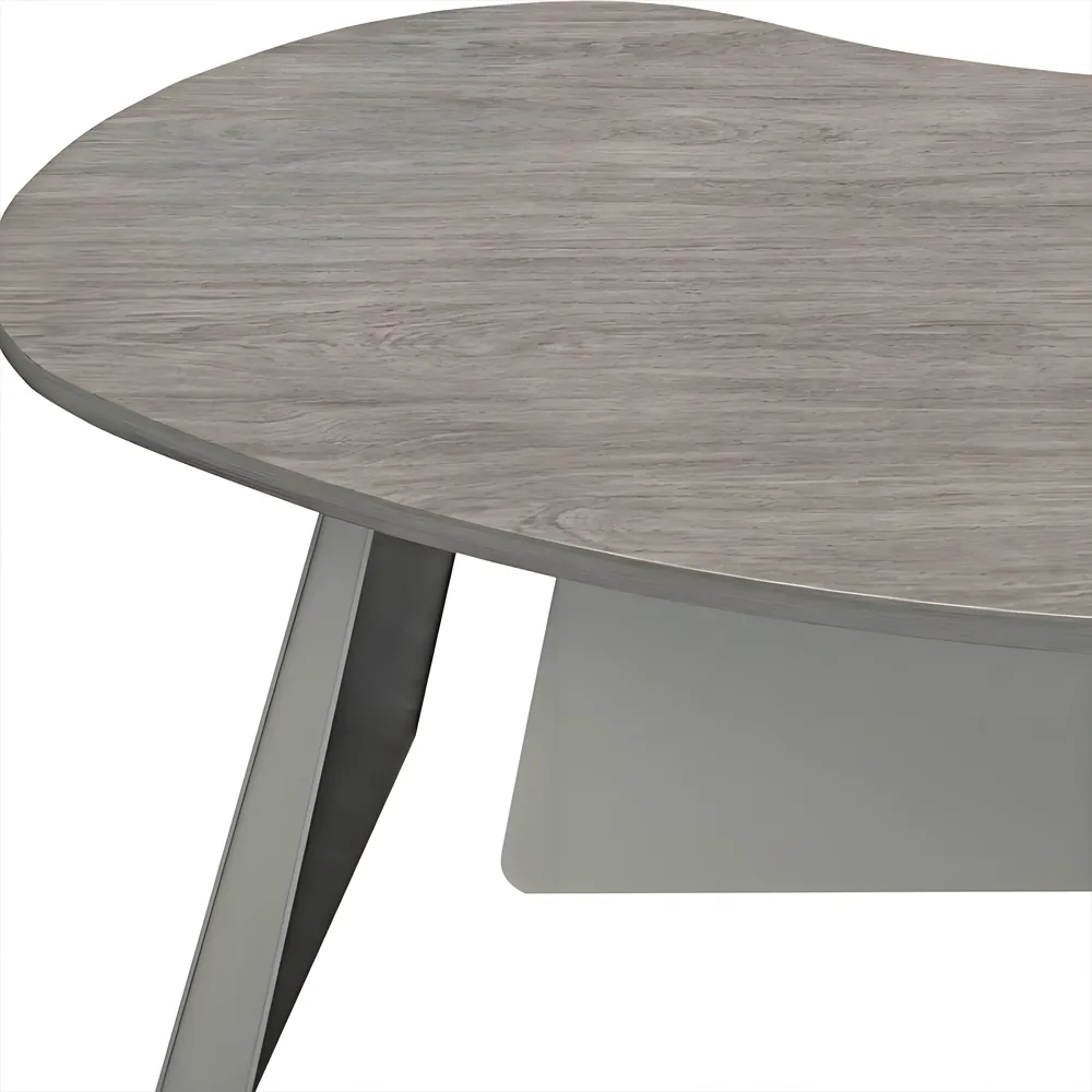 Minimalist Arc-Shaped CEO Desk - Maoters Minimalist Arc-Shaped CEO Desk - Maoters