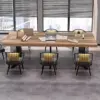Minimalist Solid Wood Conference Table