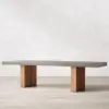 Minimalist Solid Wood Conference Table - Maoters