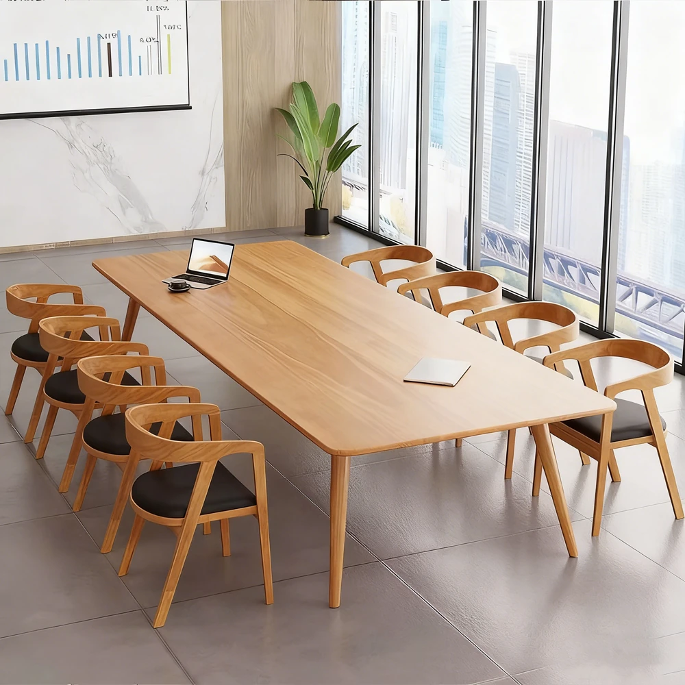 All Solid Wood Negotiation Table Conference Table All Solid Wood Negotiation Table Conference Table