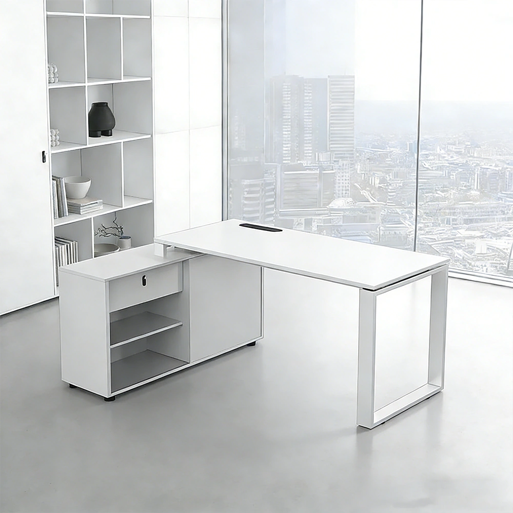 Modern Executive Office Desk - Simple & Large