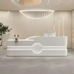 Simple Modern Creative Reception Desk