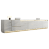 Imitation Marble Pattern Front Desk - Elegant Service Desk