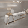 Modern Simple Lacquer Hotel Front Desk Reception Desk