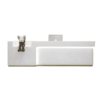 Simple Modern Stainless Steel Reception Desk - Maoters