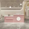 Curved Shop Checkout Reception Desk - Maoters