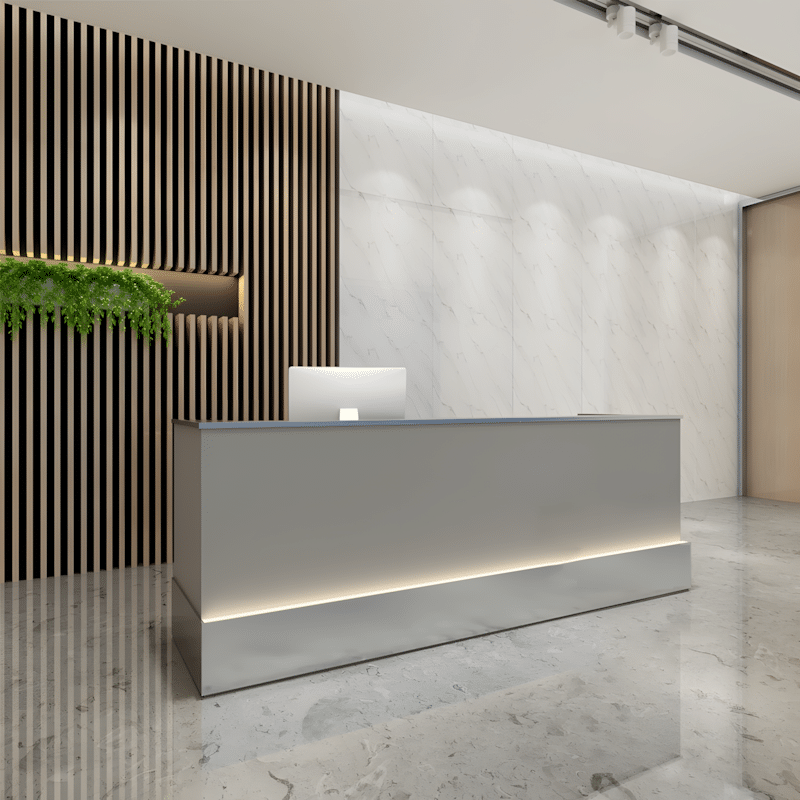Modern Light Luxury Reception Desk - Maoters