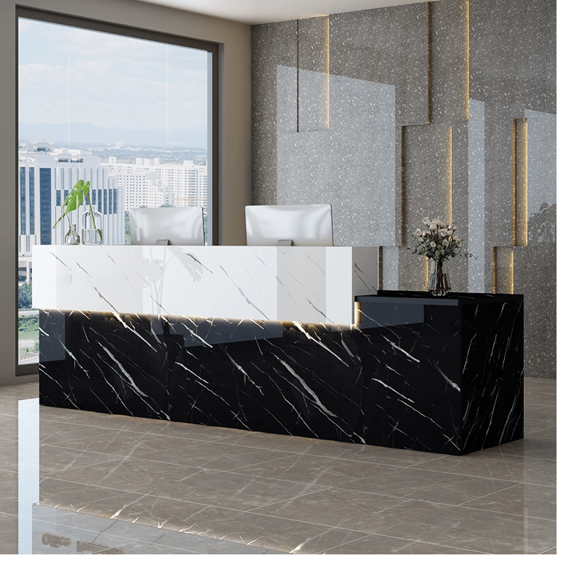 Modern Lacquered Bar Table Hotel Front Desk - Maoters