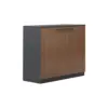 Wooden Office File Cabinet with Lock - Maoters