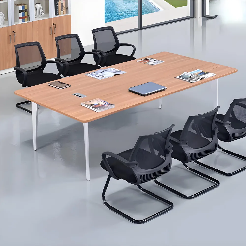 Small Wooden Conference Table - Office Desk