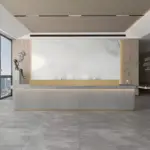 Modern Minimalist Company Hotel Front Desk