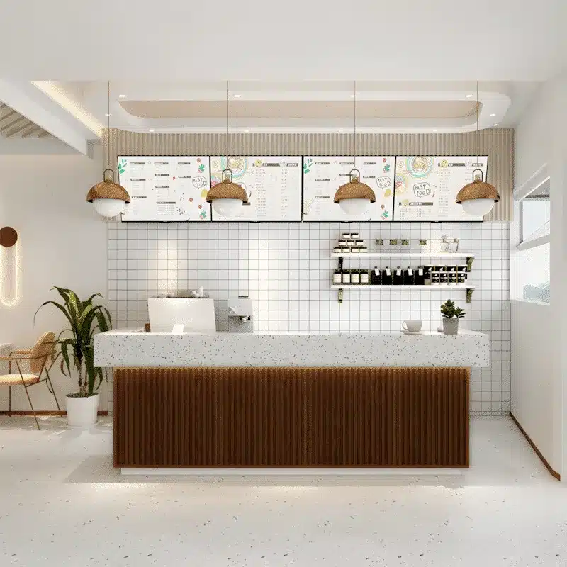 Maoters Simple Modern Reception Desk - Maoters