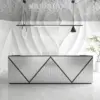 Simple Modern Light Luxury Reception Desk Simple Modern Light Luxury Reception Desk