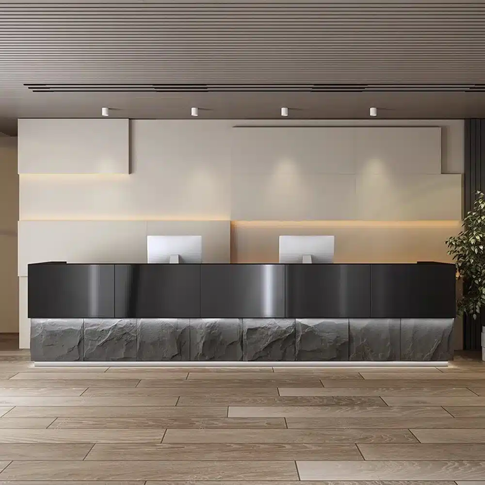 Stainless Steel Cash Register Desk - Maoters