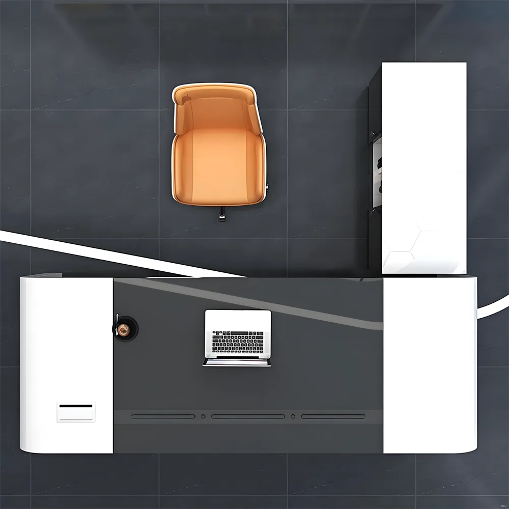 Large Office Desks in Modern Minimalist Style Large Office Desks in Modern Minimalist Style