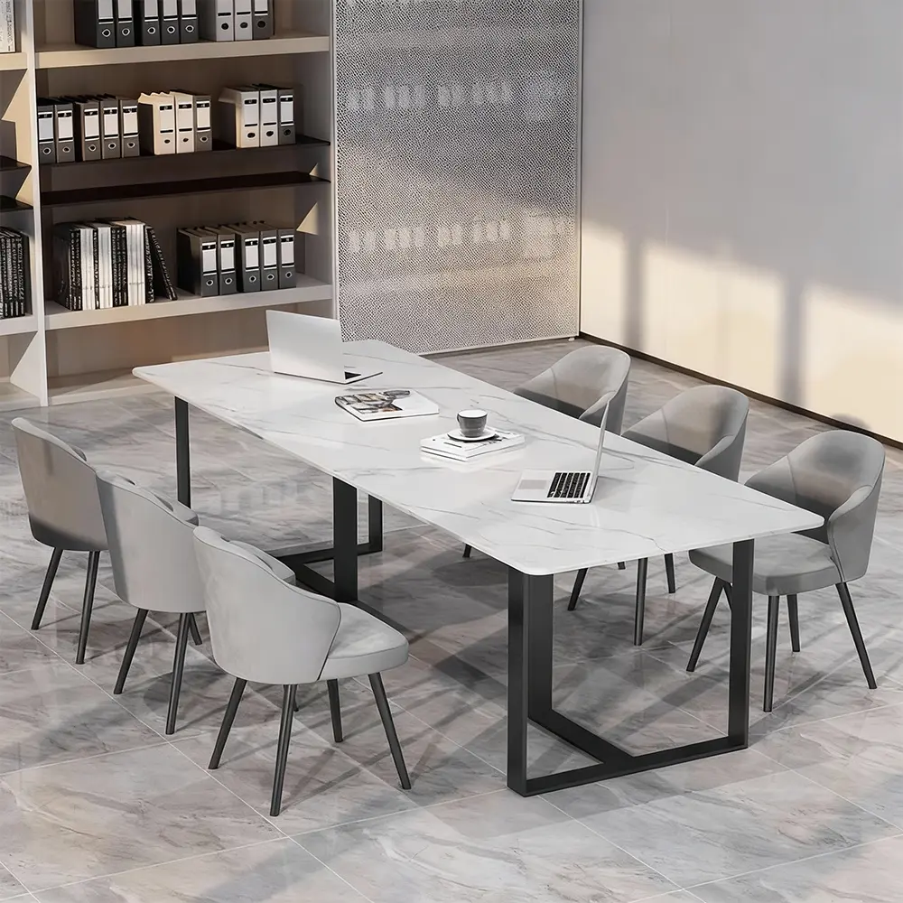 Stylish Marble Conference Table – Office Desk