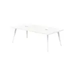 White Rectangular Conference Table – Maoters