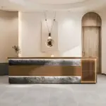 Vintage Art Multifunctional Reception Desk - Maoters