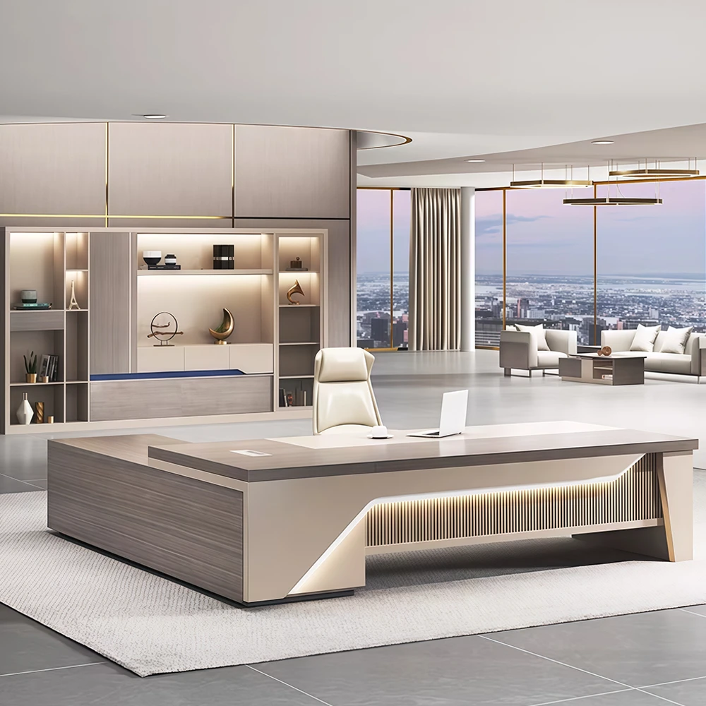 Elegant Luxurious Office Manager Desk