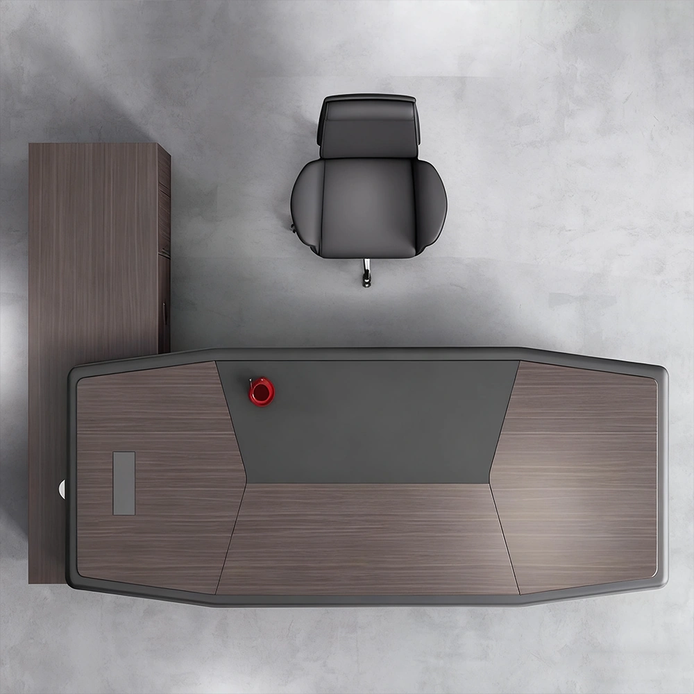 Lacquered Laminate Executive Desk - Maoters Lacquered Laminate Executive Desk - Maoters