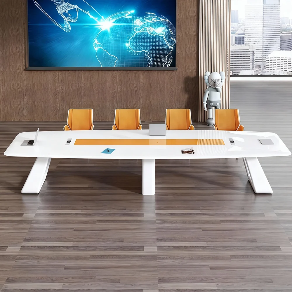 Stylish Lacquered Conference Table - Maoters