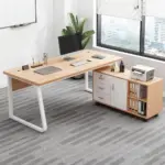 Compact & Simple Computer Desk for Senior Management