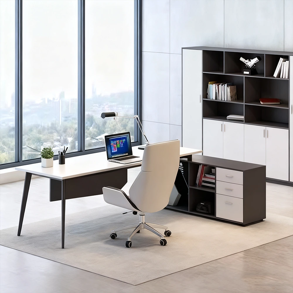 Executive Office Desk Computer Table - Elegant Workstation Executive Office Desk Computer Table - Elegant Workstation