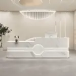 Simple Modern Creative Reception Desk