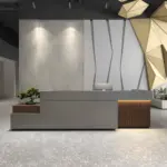 Simple Modern Company Hotel Reception Front Desk