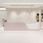 Rectangular Laminate Reception Desk