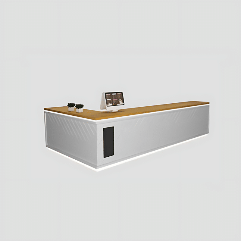 Simple Milk Tea Coffee Bar Baking Counter
