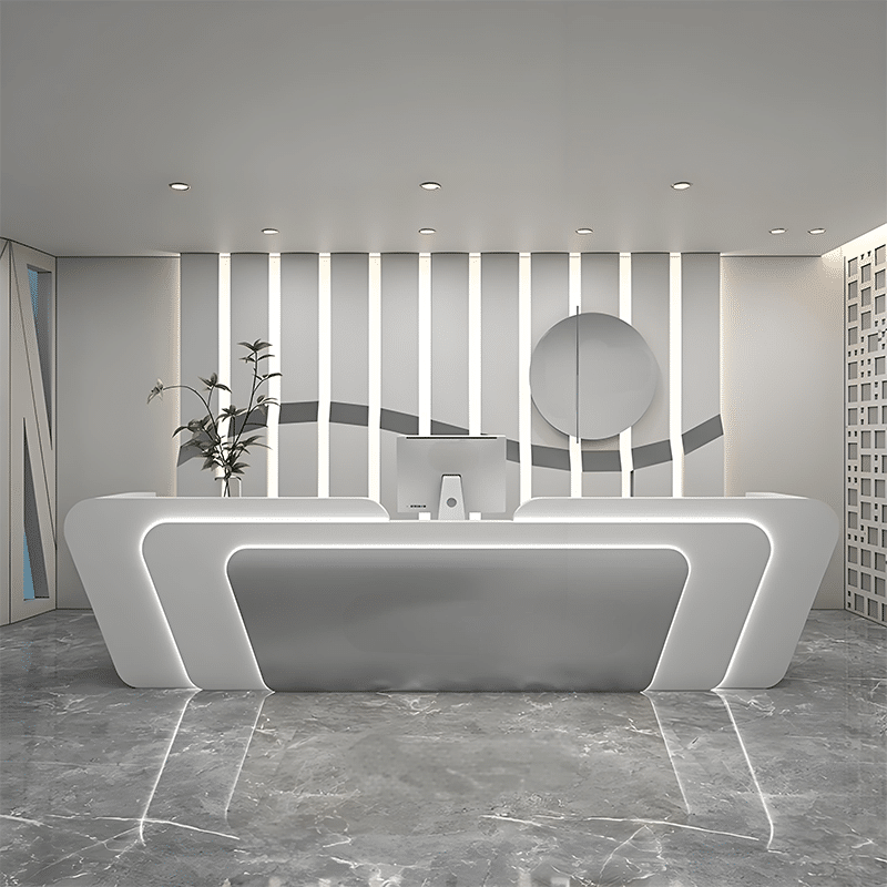 Simple and Unique Retail Front Desk - Maoters