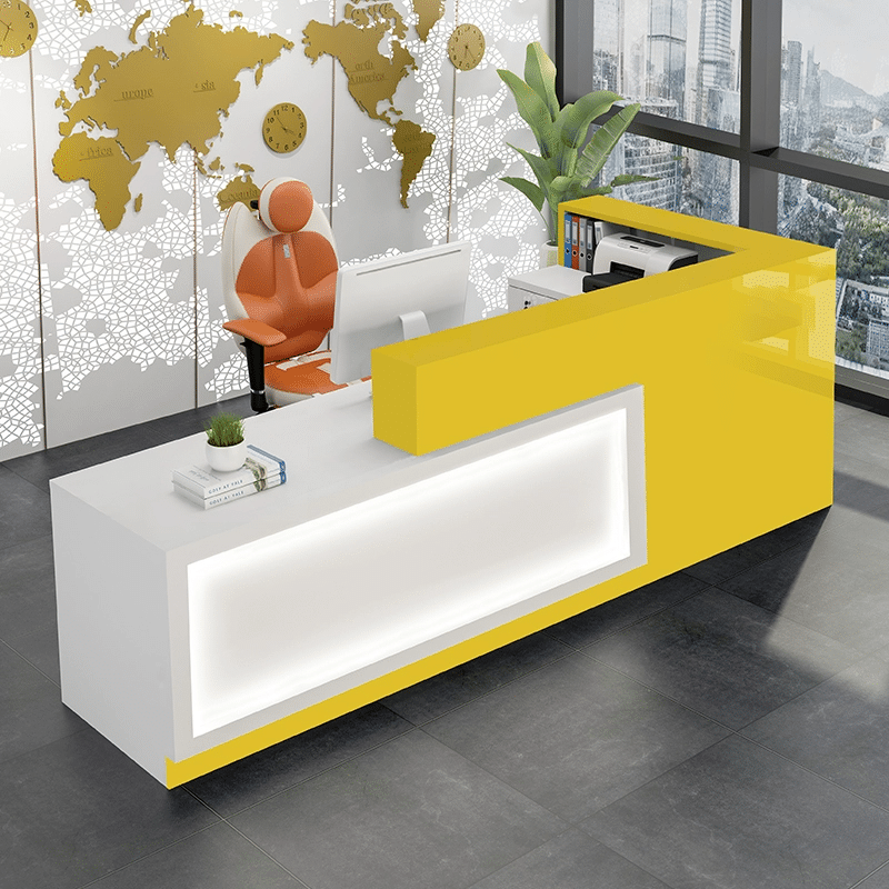 Small Retail Counter Reception Table - Maoters