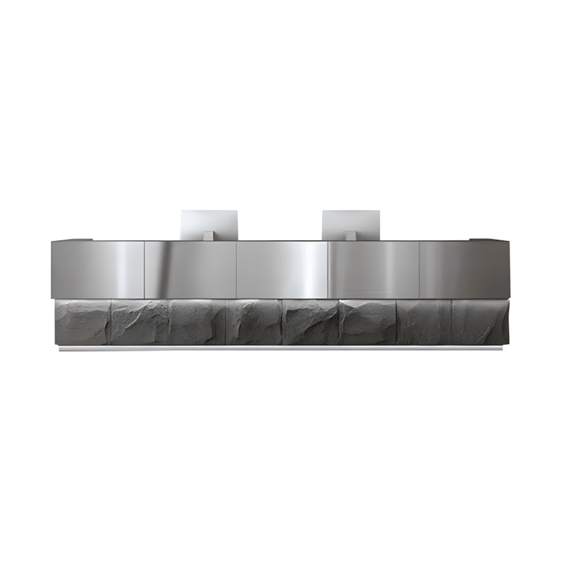 Stainless Steel Cash Register Desk - Maoters