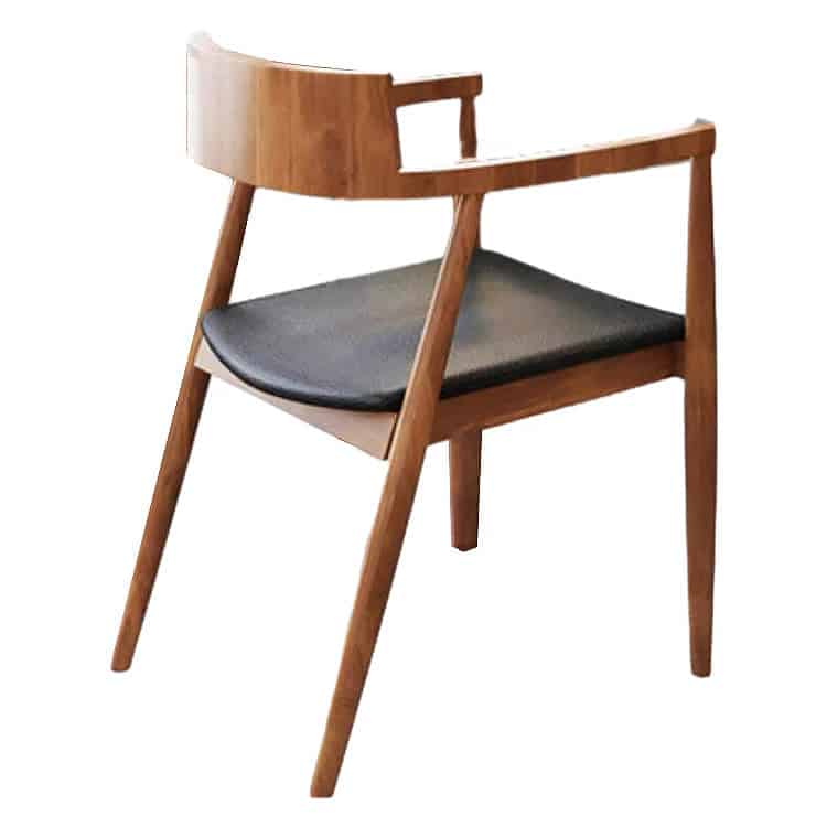 Industrial-Style Solid Wood Executive Desk - Maoters