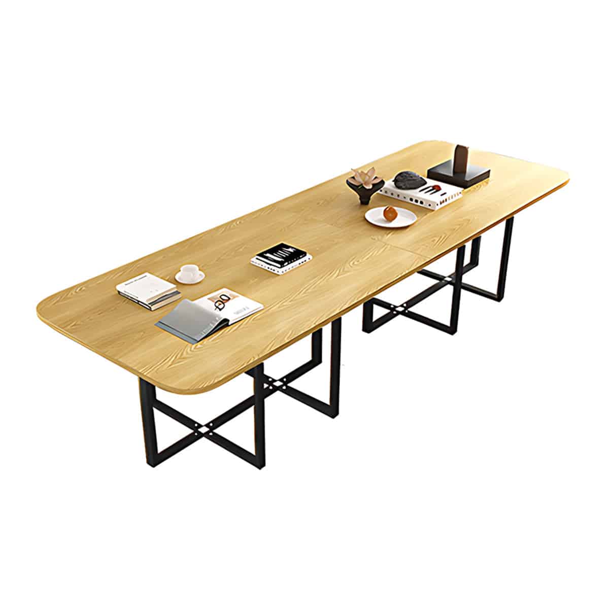Contemporary Nordic-Style Conference Table Training Table - Maoters