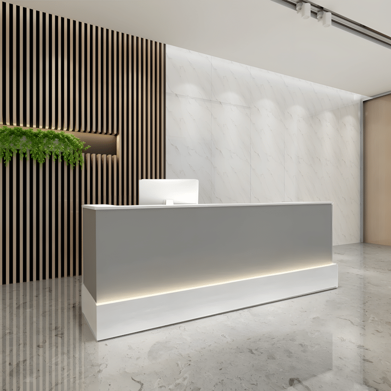 Modern Light Luxury Reception Desk - Maoters