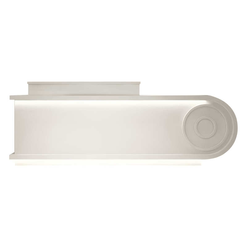 Modern Minimalist Curved Counter - Maoters