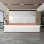 Modern Minimalist Company Hotel Front Desk