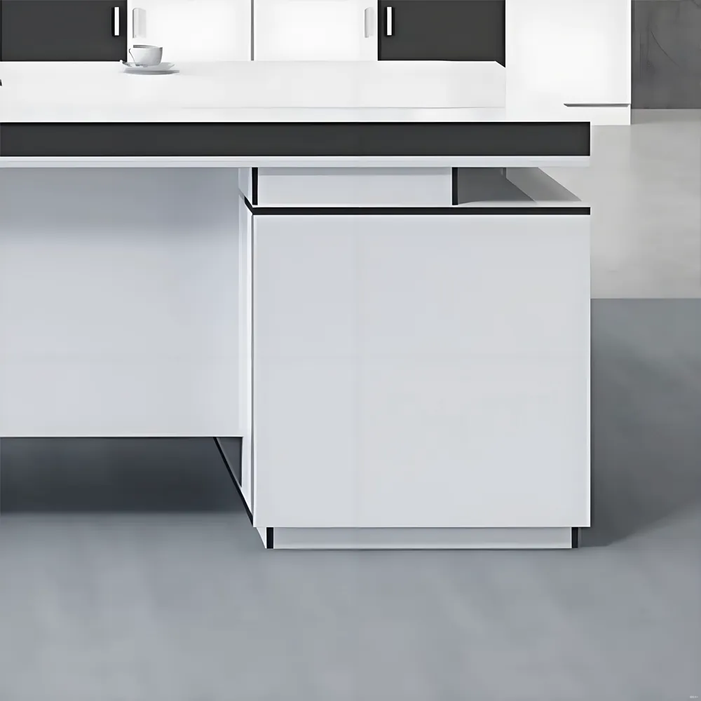 Modern and White Presidential Office Desk