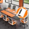 Orange Small Rectangular Table - Maoters