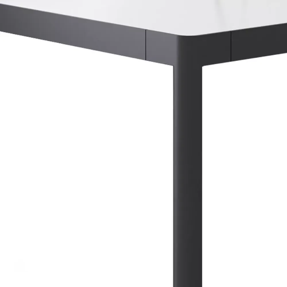 Rectangular Conference Table Wrapped In Aluminum